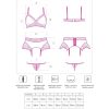 LIVCO CORSETTI FASHION - NAHIR LC 20214 BRA + PANTY + GARTER BELT S/M - Afbeelding 4