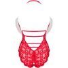 LIVCO CORSETTI FASHION - SANTAS LACE LADY BODY CROTCHLESS CHRISTMAS L/XL - Afbeelding 4