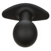 CALEXOTICS - ROCK BOTTOM ANAL PLUG 10 VIBRATIONS SILICONE BLACK - Afbeelding 4