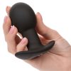 CALEXOTICS - ROCK BOTTOM ANAL PLUG 10 VIBRATIONS SILICONE BLACK - Afbeelding 6