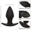 CALEXOTICS - ROCK BOTTOM PERFECT ANAL PLUG 10 VIBRATIONS SILICONE BLACK - Afbeelding 7