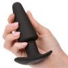 CALEXOTICS - ROCK BOTTOM TAPERED ANAL PLUG 10 VIBRACIONES SILICONE BLACK - Afbeelding 6