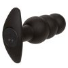 CALEXOTICS - ROCK BOTTOM BEADED ANAL PLUG 10 VIBRATIONS SILICONE BLACK - Afbeelding 4