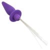 CALEXOTICS - SOUTHERN LIGHTS LIGHT UP ANAL PLUG 10 VIBRATIONS SILICONE PURPLE - Afbeelding 4