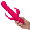 CALEXOTICS - JACK FANTASY TRIPLE HEATED VIBRATOR RABBIT PINK - Afbeelding 6