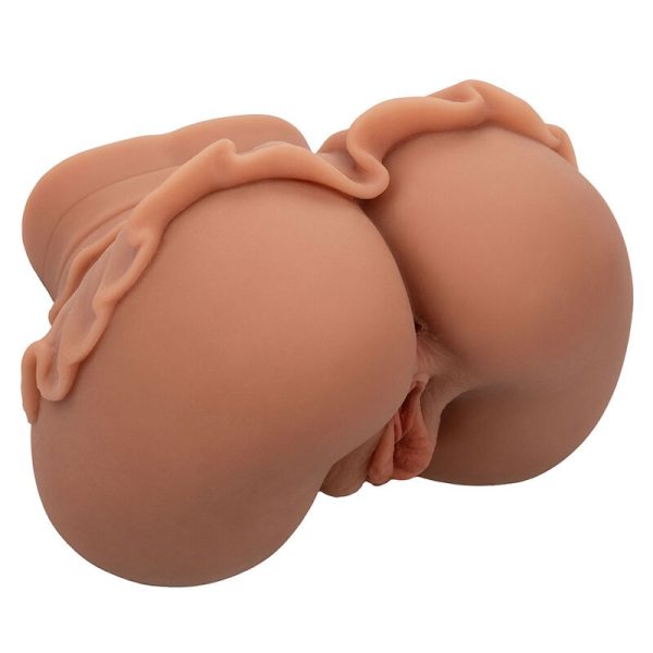 CALEXOTICS - THE HOMECOMING QUEEN DOUBLE REALISTIC MASTURBATOR CARAMEL - Afbeelding 3