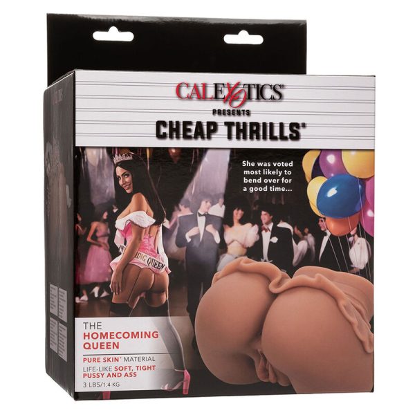 CALEXOTICS - THE HOMECOMING QUEEN DOUBLE REALISTIC MASTURBATOR CARAMEL - Afbeelding 9