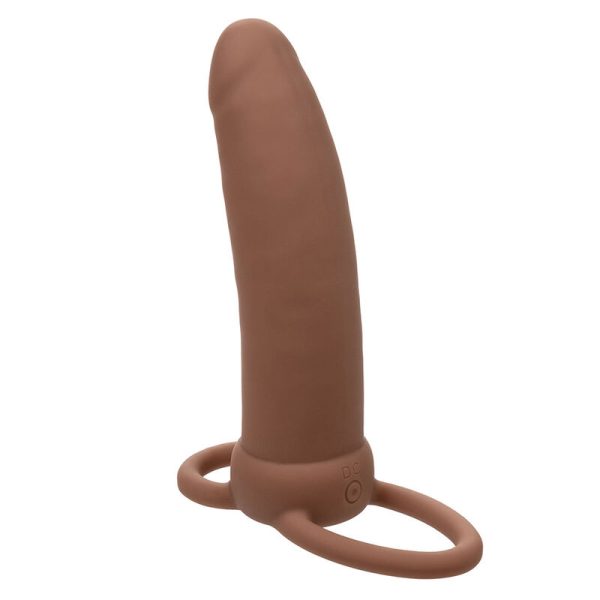 CALEXOTICS - MAXX THICK DUAL PENETRATOR 10 VIBRATIONS BROWN - Afbeelding 2