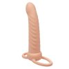 CALEXOTICS - MAXX RIBBED DUAL PENETRATOR 10 VIBRATIONS FLESH - Afbeelding 4