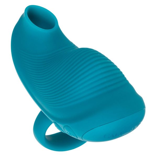 CALEXOTICS - ENVY HANDHELD ROLLING BALL MASSAGER 7 VIBRATIONS BLUE - Afbeelding 4