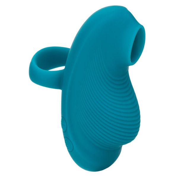 CALEXOTICS - ENVY HANDHELD ROLLING BALL MASSAGER 7 VIBRATIONS BLUE - Afbeelding 2