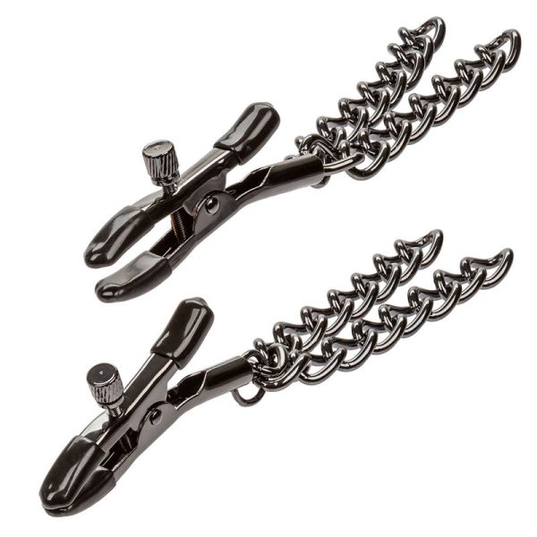 CALEXOTICS - EUPHORIA CHAIN NIPPLE CLAMPS 14.5 CM - Afbeelding 3