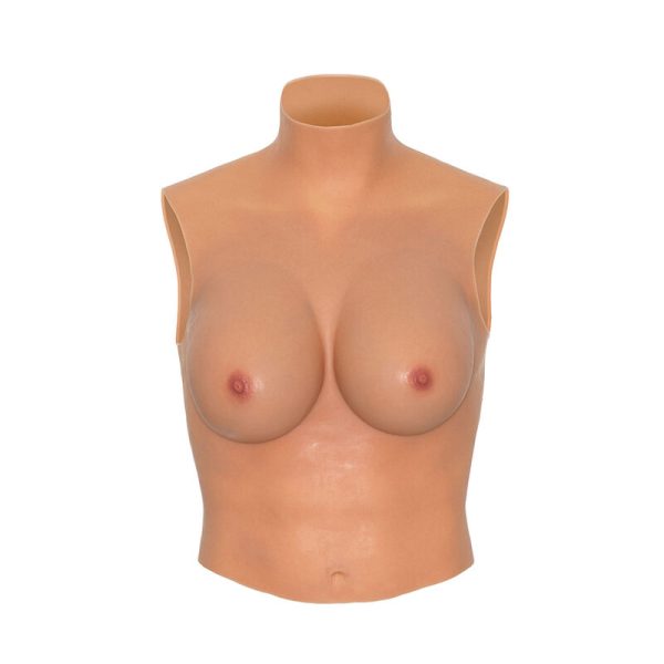 HIDDEN DESIRE - ALTER EGO WEARABLE BREAST SHIRT D-CUP FLESH - Afbeelding 2