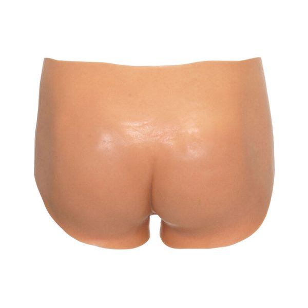 HIDDEN DESIRE - ALTER EGO OPEN VAGINA BRIEF HIGH WAIST FLESH - Afbeelding 4