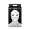 NS NOVELTIES - FETISH & FASHION EYES HOOD NYLON WHITE - Afbeelding 2