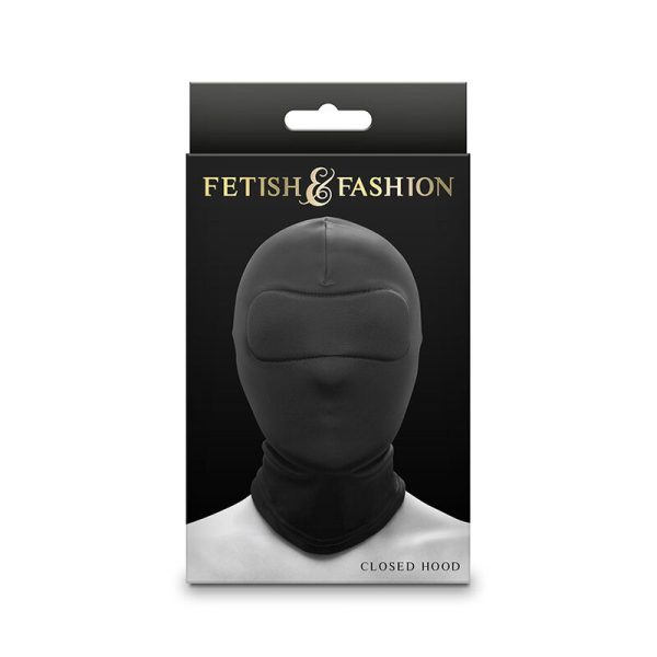 NS NOVELTIES - FETISH & FASHION CLOSED HOOD NYLON BLACK - Afbeelding 2