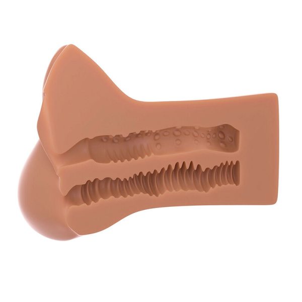 PDX PLUS - PICK YOUR PLEASURE XL REALISTIC STROKER BROWN - Afbeelding 3