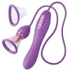 FANTASY FOR HER - ULTIMATE PLEASURE MAX SUCTION HOSE WITH STIMULATING TONGUE PURPLE