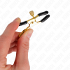 KINK - GOLD NIPPLE CLAMPS 6 CM - Afbeelding 4