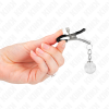 KINK - GLASS BEAD NIPPLE CLAMPS SILVER 6 CM - Afbeelding 4