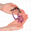 KINK - NIPPLE CLAMPS WITH 3 CHAINS PURPLE 20/23/28 CM - Afbeelding 3