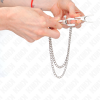 KINK - NIPPLE CLAMPS WITH 2 THIN CHAINS SILVER 20/23 CM - Afbeelding 4