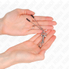 KINK - THIN HOOK NIPPLE CLAMP SILVER 7 CM - Afbeelding 3