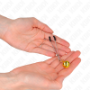 KINK - THIN BELL NIPPLE CLAMPS GOLD 7 CM - Afbeelding 3