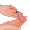 KINK - THIN BELL NIPPLE CLAMPS PURPLE 7 CM - Afbeelding 3
