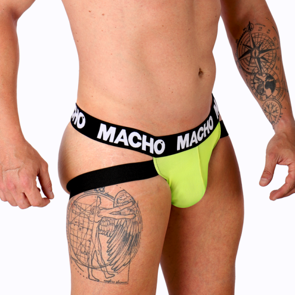 MACHO - MX28FA JOCK YELLOW S - Afbeelding 2