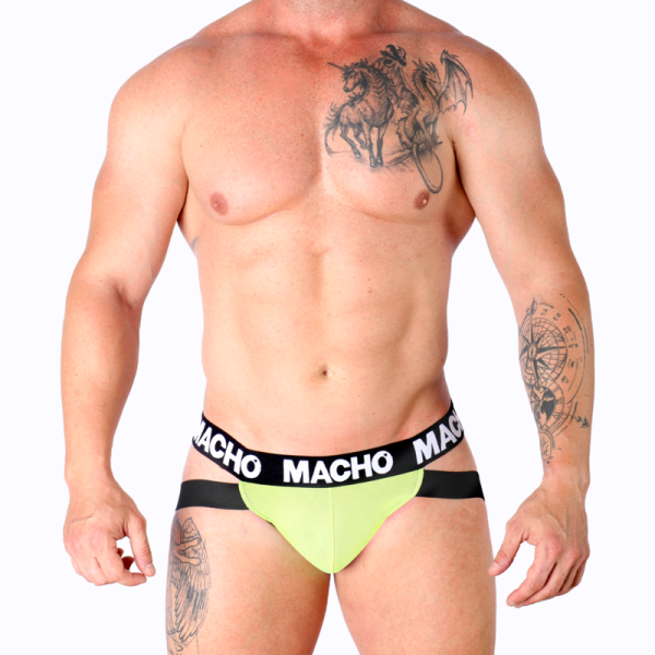 MACHO - MX28FA JOCK YELLOW S - Afbeelding 5