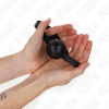 KINK - SIMPLICITY BLACK BREATHABLE BALL 4.5 CM GAG 62 x 1.5 CM - Afbeelding 2