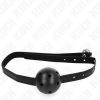 KINK - SIMPLICITY BLACK BREATHABLE BALL 4.5 CM GAG 62 x 1.5 CM - Afbeelding 3