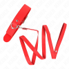 KINK - NECKLACE WITH BELT 116 CM ROJO STRAP ADJUSTABLE 32-50 CM X 8 CM - Afbeelding 2
