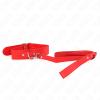 KINK - NECKLACE WITH BELT 116 CM ROJO STRAP ADJUSTABLE 32-50 CM X 8 CM - Afbeelding 4