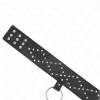 KINK - NECKLACE 65 CM WITH LEASH WITH SILVER STUDS MODEL 3 ADJUSTABLE 36-43 CM X 5 CM - Afbeelding 6