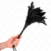 KINK - ROSE SHAPE SILICONE TASSEL WHIP 45 CM - Afbeelding 2