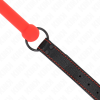 KINK - BONE GAG WITH LEATHERETTE STRAP RED ADJUSTABLE 41-57 CM - Afbeelding 4