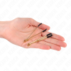 KINK - THIN NIPPLE CLAMPS GOLD 7 CM - Afbeelding 4
