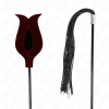 KINK - BLACK MAIDS HORN SHAPED TICKLE CHICKEN FEATHERS 36 CM - Afbeelding 5