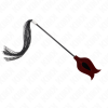 KINK - BLACK MAIDS HORN SHAPED TICKLE CHICKEN FEATHERS 36 CM - Afbeelding 2