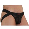 BURN - 005 JOCK LINGERIE BLACK M - Afbeelding 2
