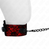 KINK - LACE NECKLACE WITH BELT WITH REAL LEATHER BELT 105 CM / 44 X 5.5 CM - Afbeelding 4