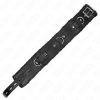 KINK - COLLAR WITH LEASH 65 CM WITH RESTRICTIONS BLACK 36-42 CM X 5.5 CM - Afbeelding 6