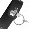 KINK - NECKLACE 65 CM WITH LEASH WITH SILVER STUDS MODEL 2 ADJUSTABLE 36-43 CM X 5 CM - Afbeelding 6