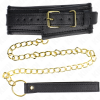 KINK - NECKLACE WITH SPONGE IMITATION LEATHER STRAP MODEL 1 ADJUSTABLE 37-54 CM X 3 CM - Afbeelding 3