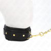 KINK - NECKLACE WITH SPONGE IMITATION LEATHER STRAP MODEL 1 ADJUSTABLE 37-54 CM X 3 CM - Afbeelding 4