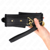 KINK - NECKLACE WITH SPONGE IMITATION LEATHER STRAP MODEL 1 ADJUSTABLE 37-54 CM X 3 CM - Afbeelding 5