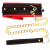 KINK - NECKLACE WITH SPONGE IMITATION LEATHER STRAP MODEL 2 ADJUSTABLE 37-54 CM X 3 CM - Afbeelding 4