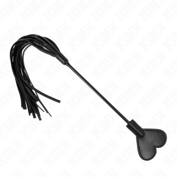 KINK - RANGE WHIP WITH HEART PANDEL 35 CM - Afbeelding 2